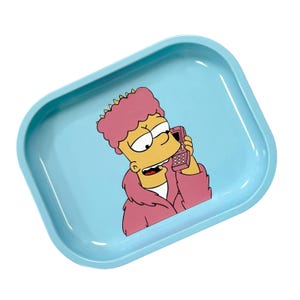 Bart Simpson Trap Phone Rolling Tray