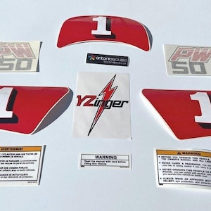 Yamaha PW 50 Stickers / Autocollants / Decals / Graphics