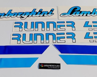 Lamborghini Runner 450 Stickers / Autocollants / Decals / Graphics