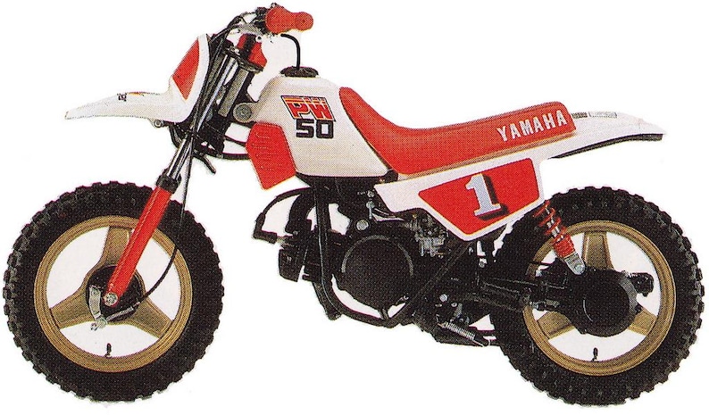 Yamaha PW 50 Stickers / Autocollants / Decals / Graphics - Etsy Australia