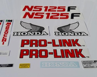 Honda NS125F 1987 1988 Stickers / Autocollants / Decals / Graphics