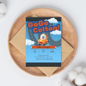 Birthday Invitation- Cory Carson Theme/ Digital Downloads