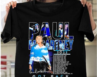 Paul Mccartney Shirt - Etsy