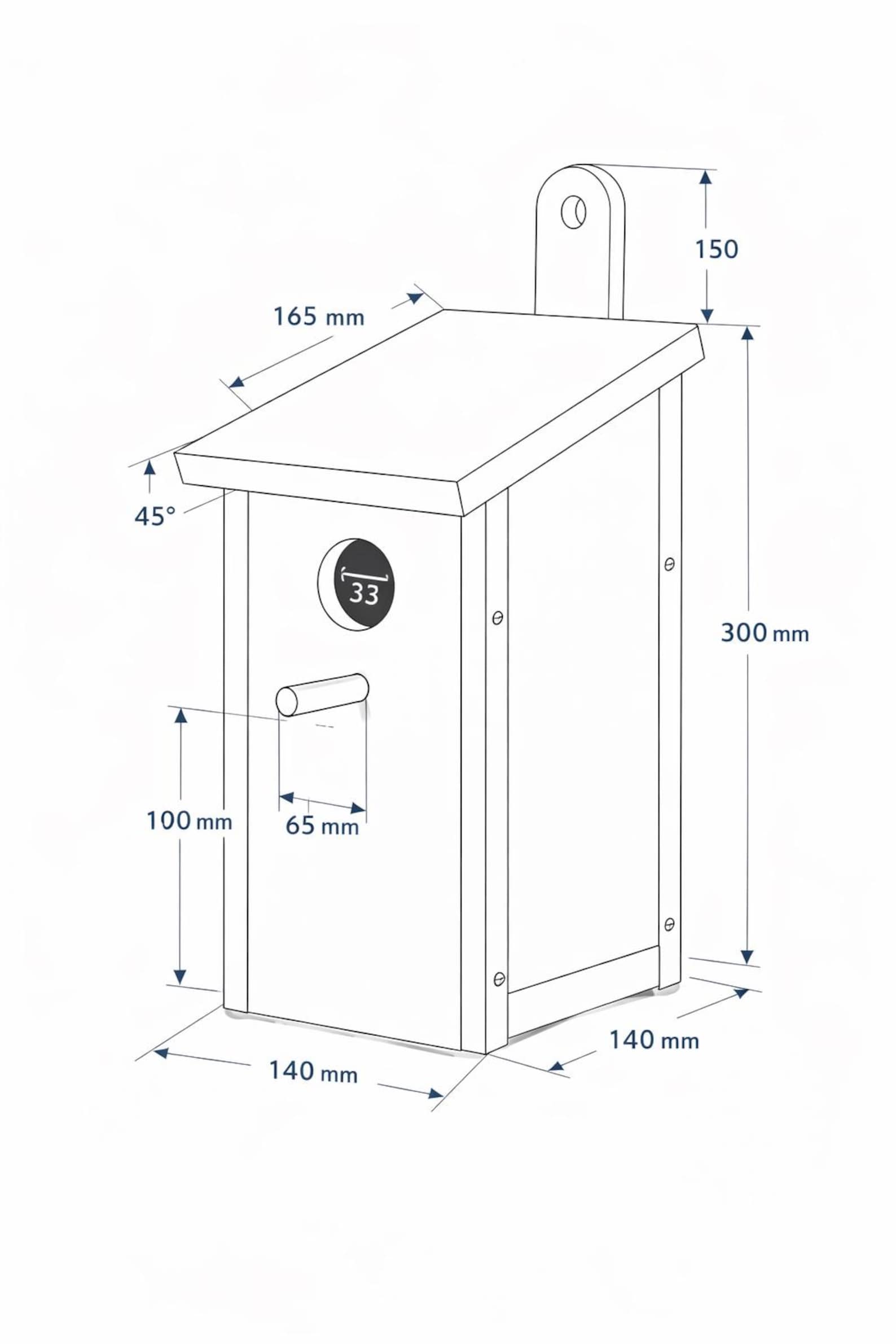 Wooden Bird House Plans – Diy Outdoor Garden Birdhouse Woodworking