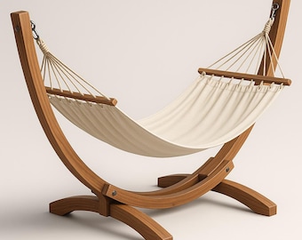 DIY Garden Hammock Frame Plan - Build Your Own Outdoor Lounger