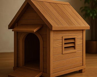 断熱犬小屋の設計図：3フィート×4フィートの屋外犬小屋（PDF、DIY