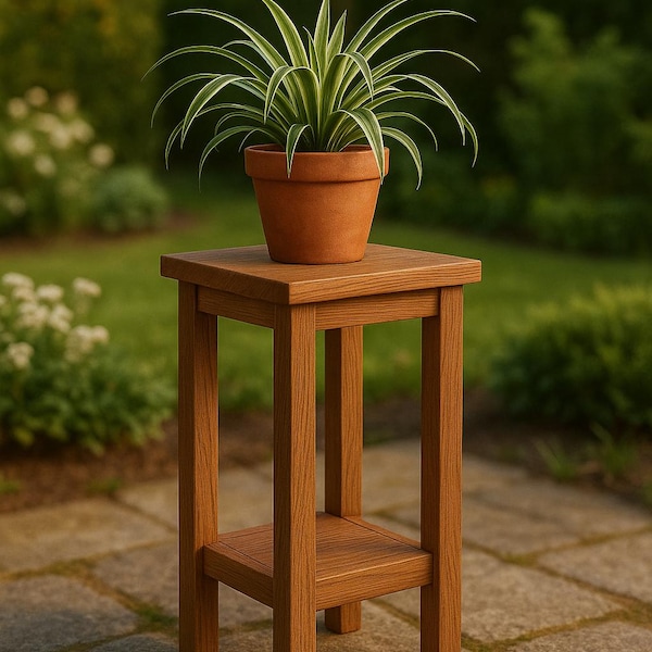 Plan de menuiserie pour plante en bois : DIY style nordique (téléchargement PDF)
