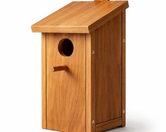Wooden Bird House Plans – Diy Outdoor Garden Birdhouse Woodworking Blueprint Pdf