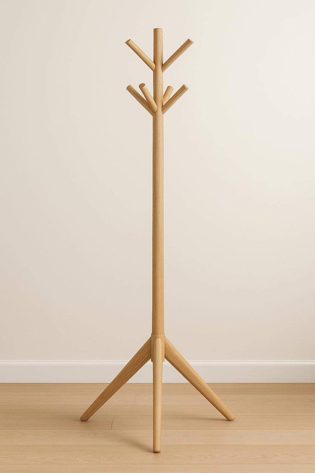 Standing Coat Rack Plan | DIY Hall Tree | Nordicblueprints PDF - Etsy