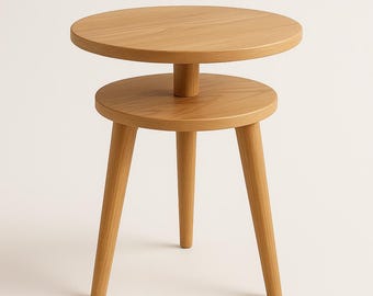 DIYテンセグリティサイドテーブルデジタル設計図、屋外用テーブル