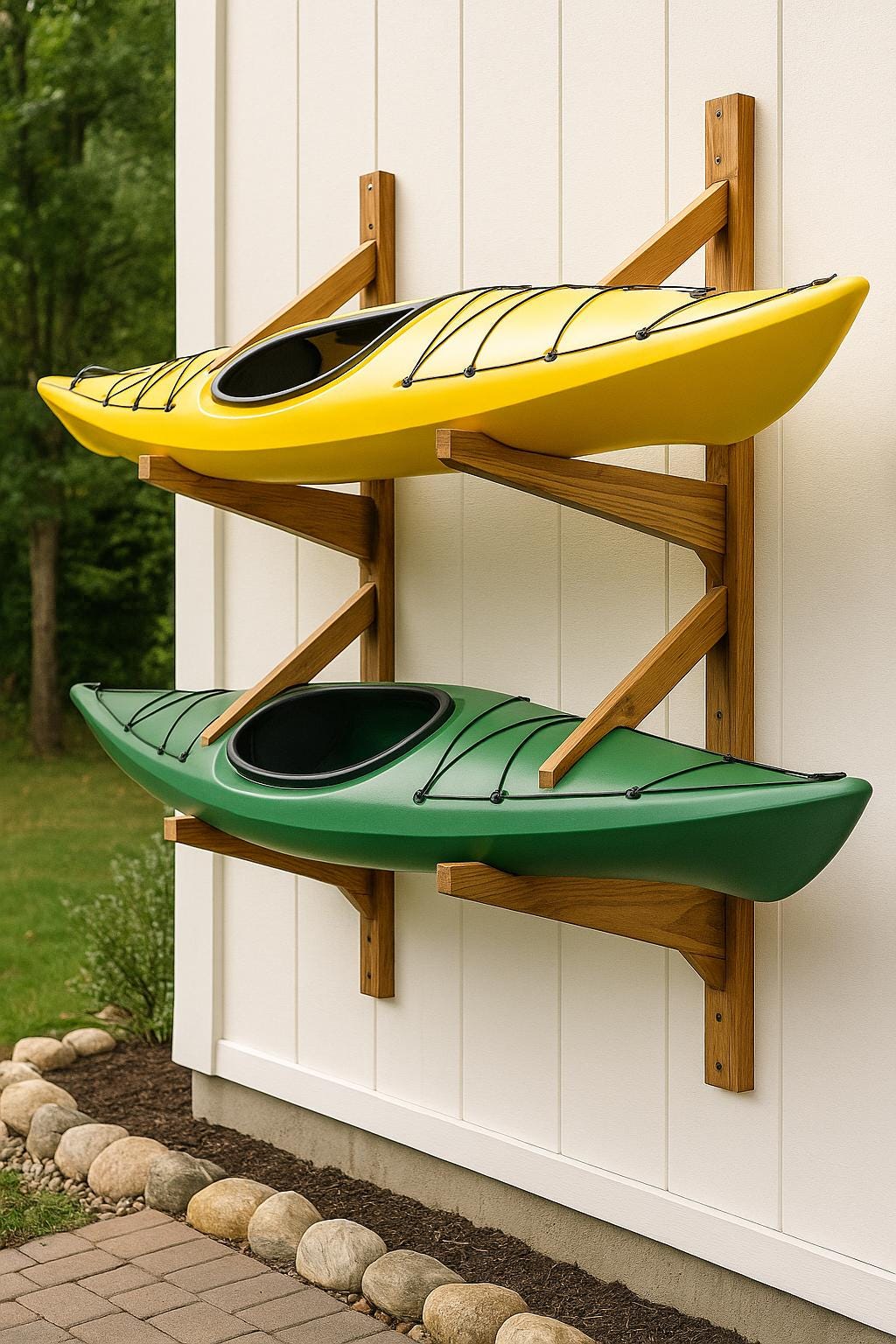 Canoe Rack Blueprints