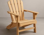 Adirondack Chair Woodworking Plan – DIY Outdoor Lounge Chair PDF