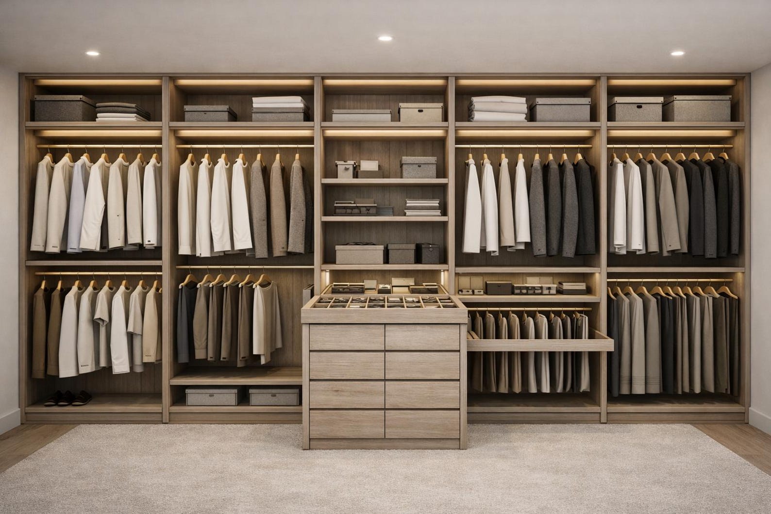 Walk in Closet Plans – Diy Wooden Closet System Wardrobe Woodworking ...
