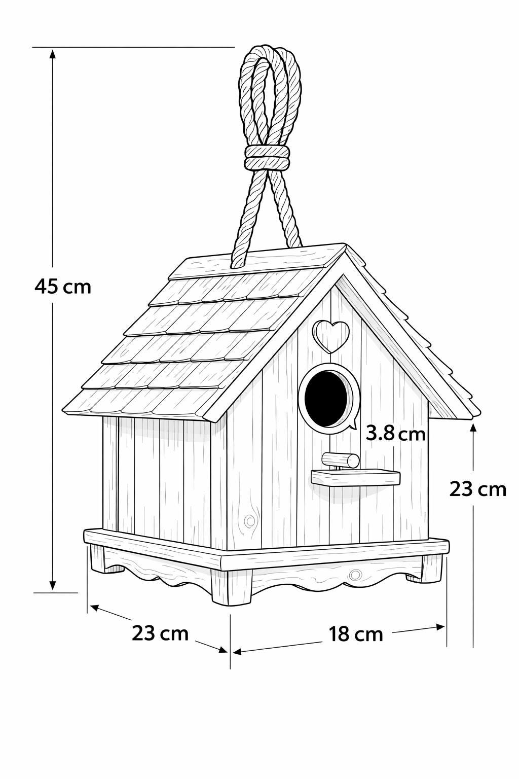 Wooden Birdhouse Plans PDF | DIY Bird House Woodworking Plans - Etsy