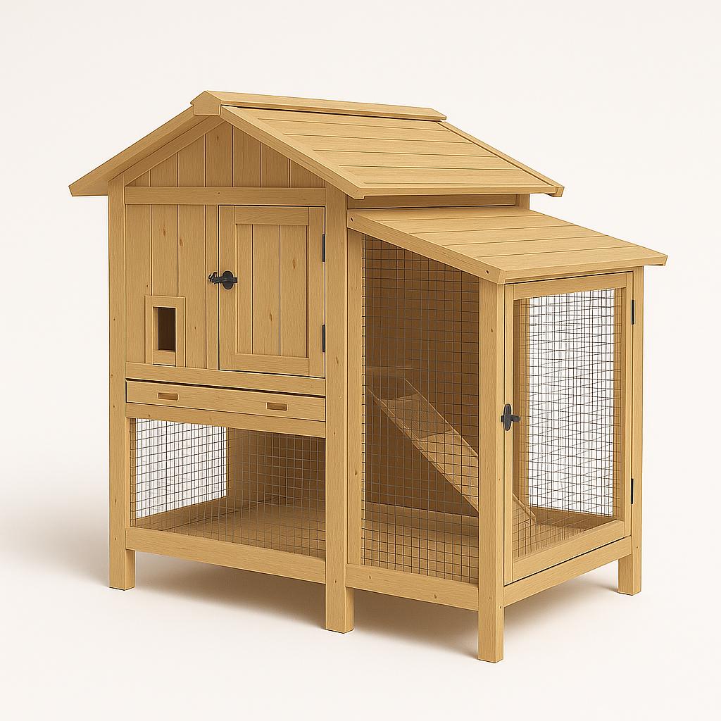 Rabbit hutch outdoor - Etsy 日本