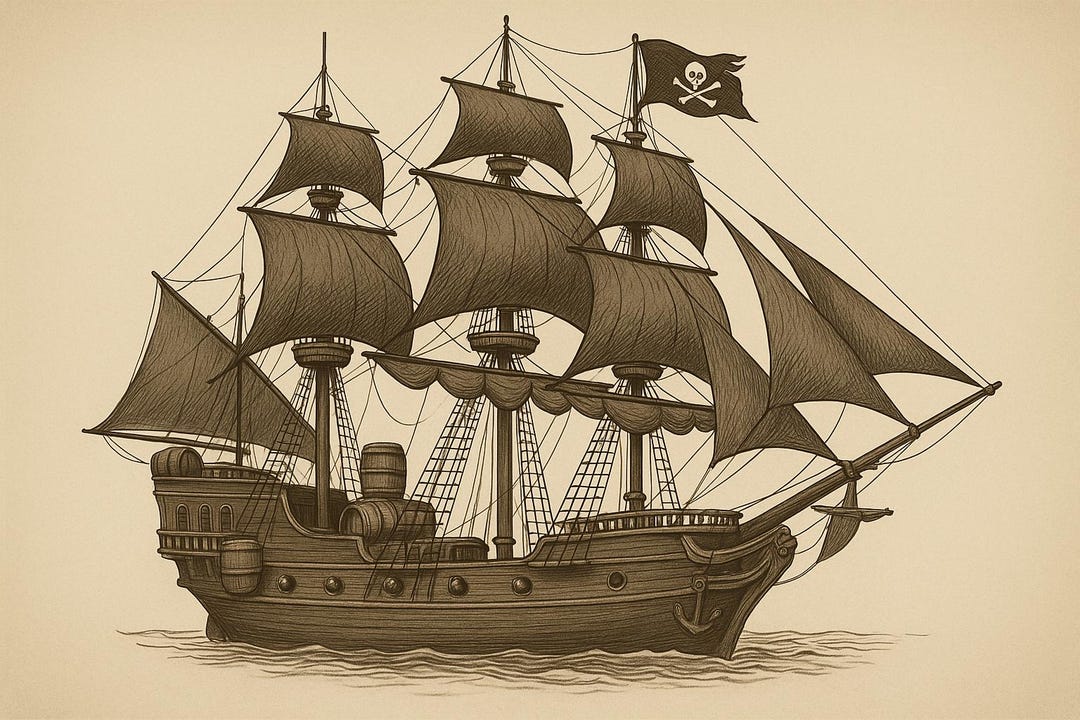 イタリア製 木製絵画DECORATO A MANO WOODART ガレオン船 DIY海賊船模型計画：木製ガレオン船の設計図（PDFダウンロード