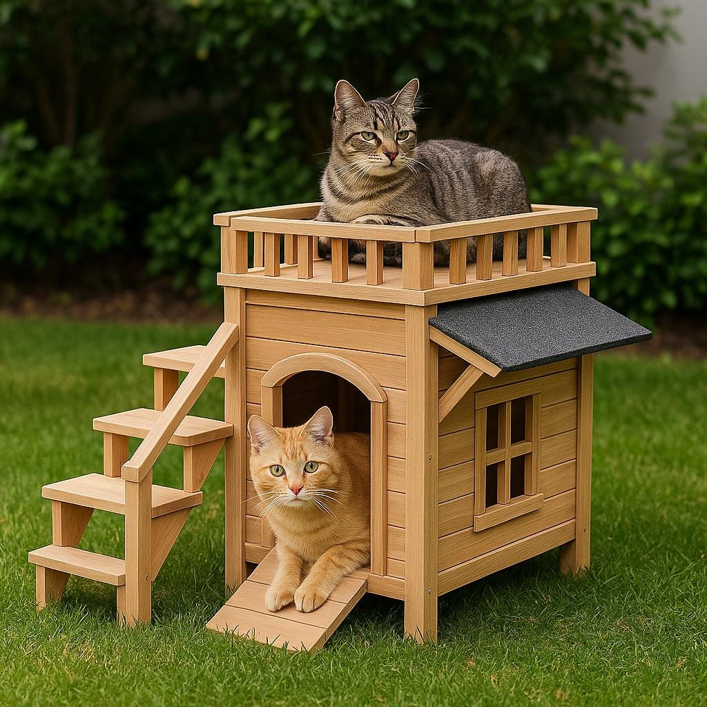 Homemade Cat Pvc Cat Tower Instructions Yitahome Indoor Cat Cage