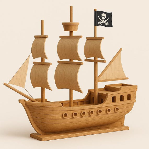 Kit De Maquette De Voilier En Bois à Assembler – Bateau à Voile 31x28x8 Cm – Jouet éducatif DIY – Cadeau Créatif Pour Enfants