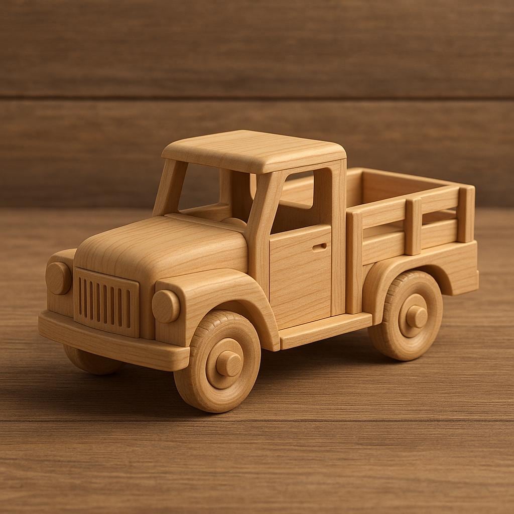 Camion Benne En Bois VERO – Fabrication RDA – Vintage Années 60/70 – Occasion