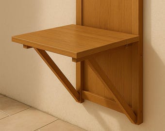 Plano de Marcenaria para Mesa Dobrável de Varanda | Faça Você Mesmo para Economizar Espaço (Download em PDF)