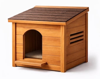 Projeto de Casinha de Madeira para Gatos – Faça Você Mesmo: Abrigo Externo para Animais de Estimação em Madeira (PDF)