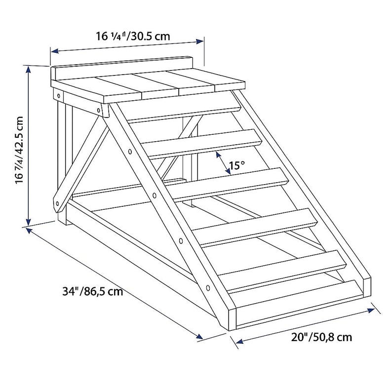 Workshop Ramp Plan Motorcycle Maintenance Ramp Plan – DIY Foldable Wood Platform – Garage ...