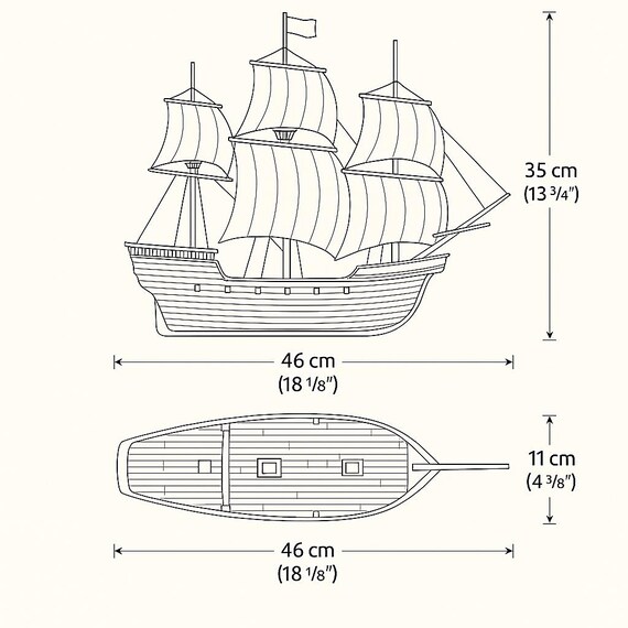 バイキングロングシップ模型設計図 – 趣味家やコレクターのためのDIY
