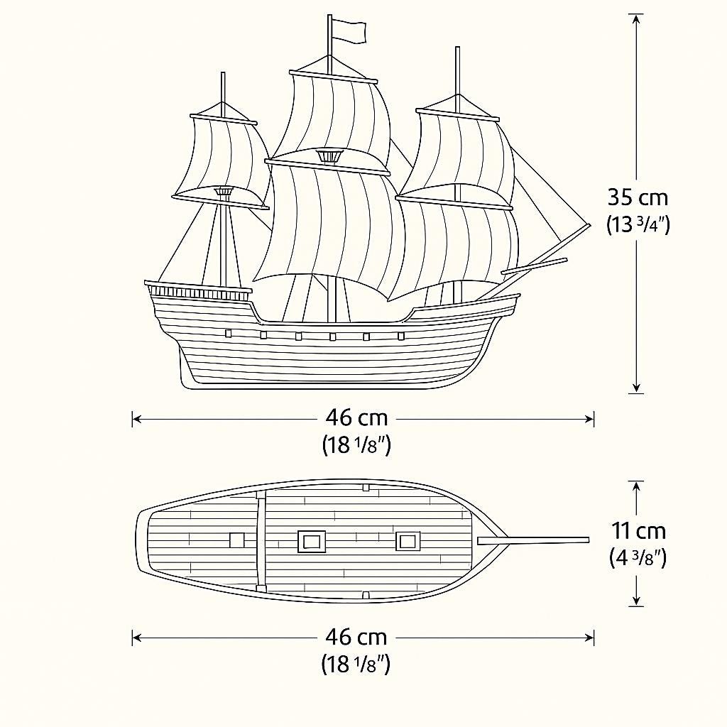 バイキングロングシップ模型設計図 – 趣味家やコレクターのためのDIY