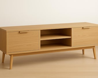 Plan tv-meubel | DIY houten mediaconsole | Nordic Blueprints pdf