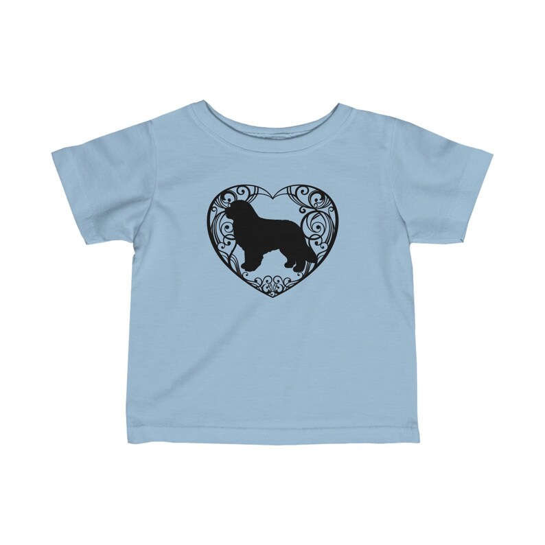 Bernese Mt. Dog Infant Fine Jersey Tee zdjęcie 4