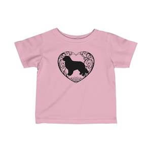 Bernese Mt. Dog Infant Fine Jersey Tee image 1