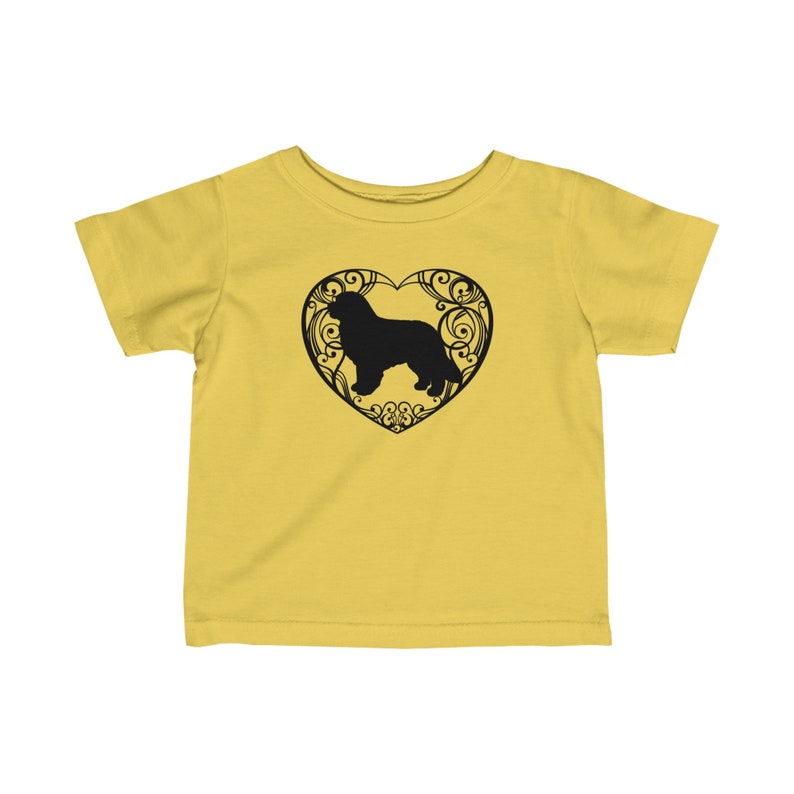 Bernese Mt. Dog Infant Fine Jersey Tee image 6