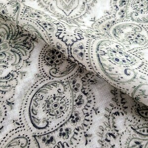 Luxury Custom Curtains Valance Roman Shade in Olive Yellow Classic Medallion Damask Pattern Fabric image 3