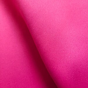 Panel de cortina opaca rosa intenso: cortinas de dormitorio personalizadas imagen 4