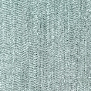 May include: A close-up of a light blue fabric with a herringbone weave pattern.