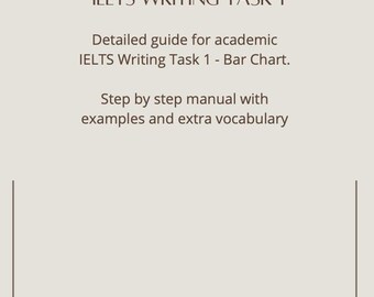 IELTS Bar Chart guide