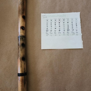 Shakuhachi, pentatónica en fa mayor en Arundo Cane