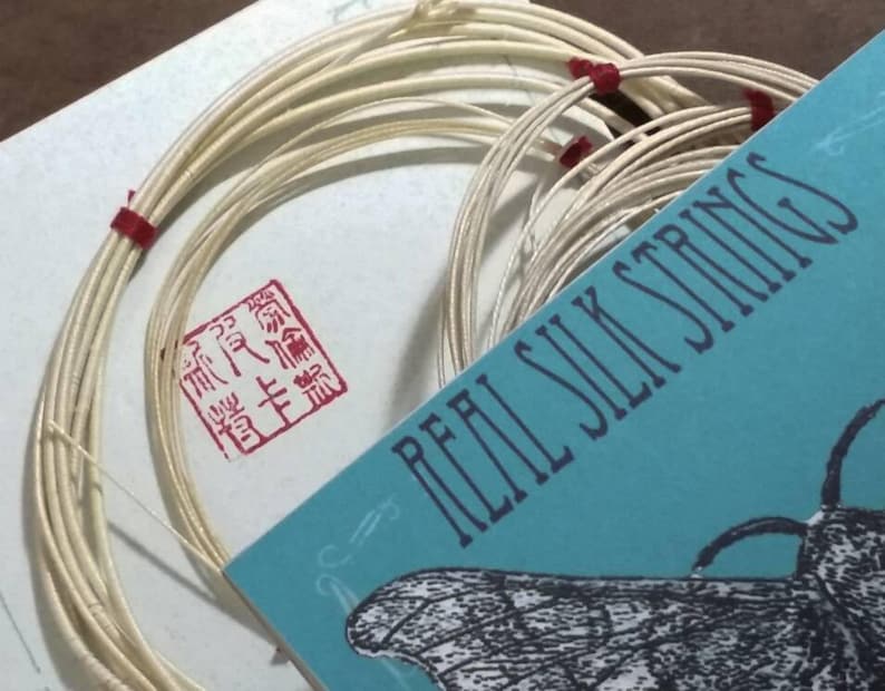 Real Silk™ Musical Strings for Classical Guitar Etsy