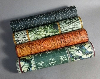 NEW Telescoping Sleeves -ONLY -for Yarrow Stalks to consult I Ching- most popular patterns