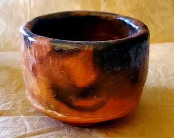 Red Raku Ceremonial Chawan