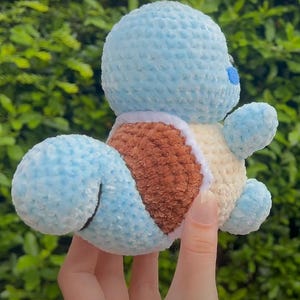 4in1 Pokémon-Inspired Amigurumi Crochet Pattern Bundle - PDF Digital Download - Pikachu, Charmander, Squirtle & Bulbasaur image 8