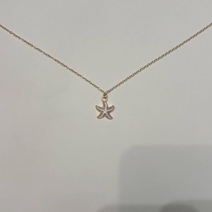 Starfish Necklace Shell Necklace Beach Summer Girls Necklace Basic Necklace Summer Shell Necklace Starfish Beach