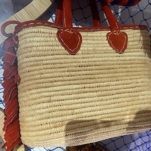 Handgemachte Eco Shopper - Strohtasche, Stroh Schultertasche