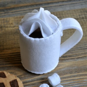 Felt Hot Chocolate Set with Interchangeable Tea