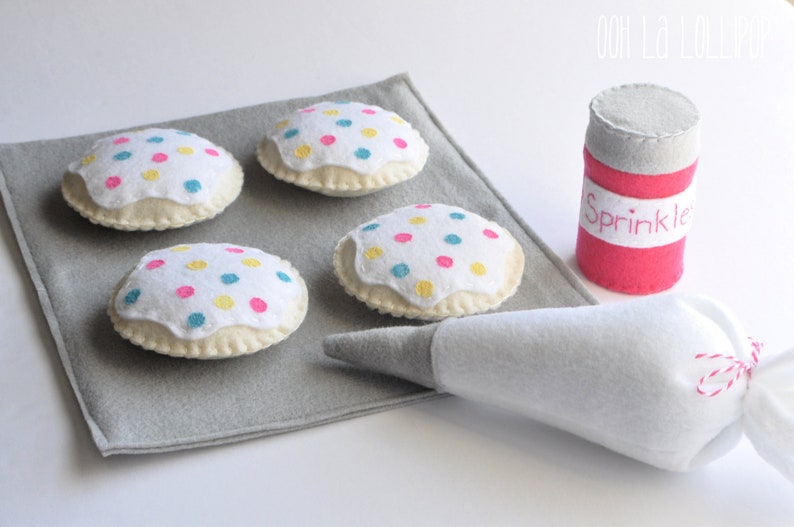 Felt Cookie Decorating set 