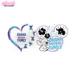 Stitch Svg, Family Ohana svg, Stitch Ohana Svg, Ohana Means Family Svg, Cricut cut file, Digital download, Stitch Png, Stitch Pdf,Stitch Eps