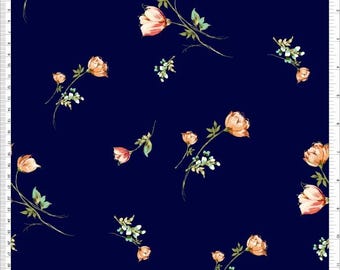 Challis Rayon Printed Varsa, Woven Fabric, Floral Fabric, Dress Fabric, Sewing Fabric, Rayon Fabric