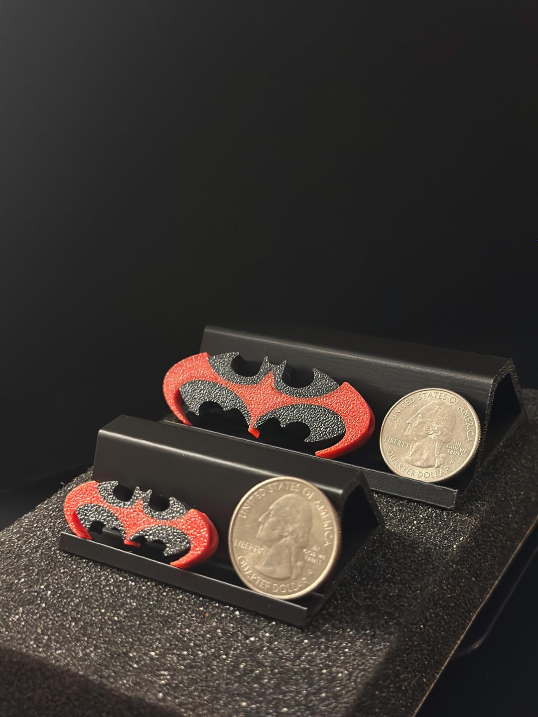3D Printed Batman and Robin (1997) Bead | Desk Decor | Personalized ...