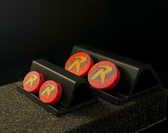 4pc - Robin | Kandi | 3D Printed Bead | Desk Decor | Personalized Stationery | Rave