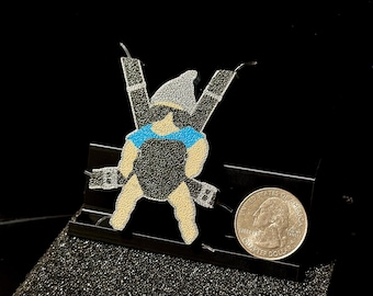 8pc - The Hangover Baby | Kandi | 3D Printed Bead | Desk Decor | Personalized Stationery | Rave